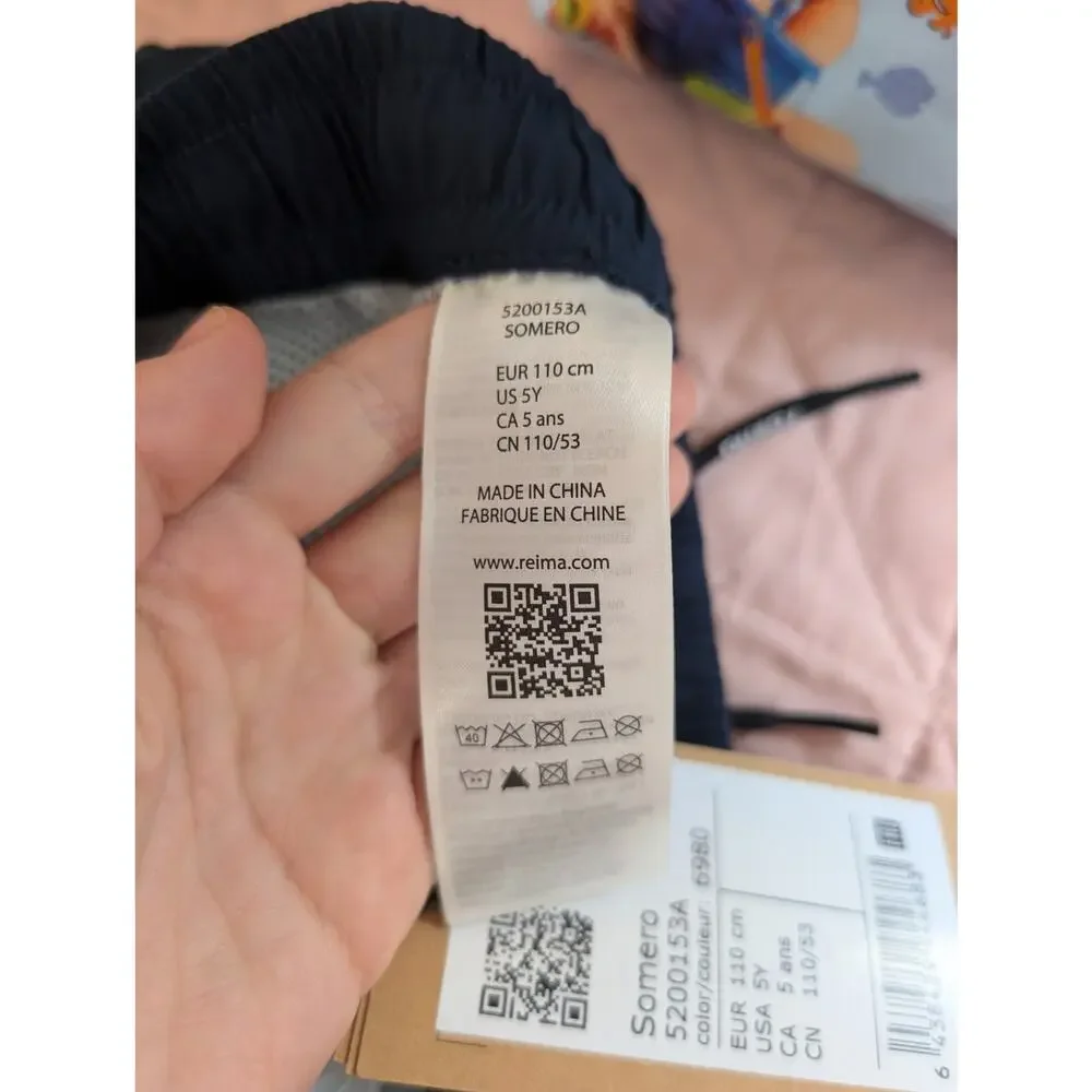 Reima Somero Kids Swim Shorts 5Y Navy UPF 50+
